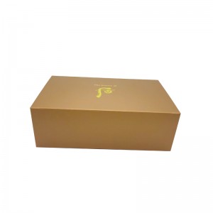 Αναδιπλούμενο κιβώτιο Προσαρμοσμένο προϊόν περιποίησης δέρματος και καλλυντικά Bulk Gift Box