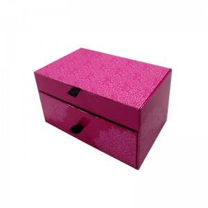 Επαγγελματική συσκευασία τύπου κουτιού διπλό συρτάρι δώρου υψηλής ποιότητας